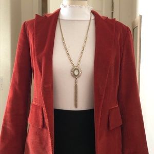 Banana Republic Sz:2 Velvet Blazer